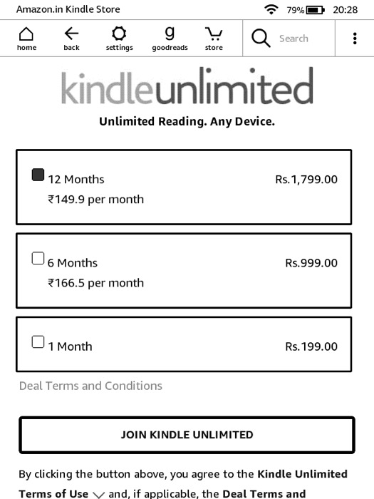 Kindle Unlimited