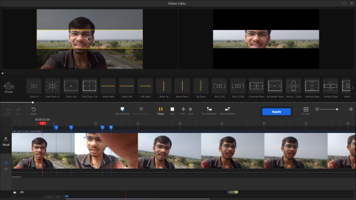 videoproc vlogger motion editing