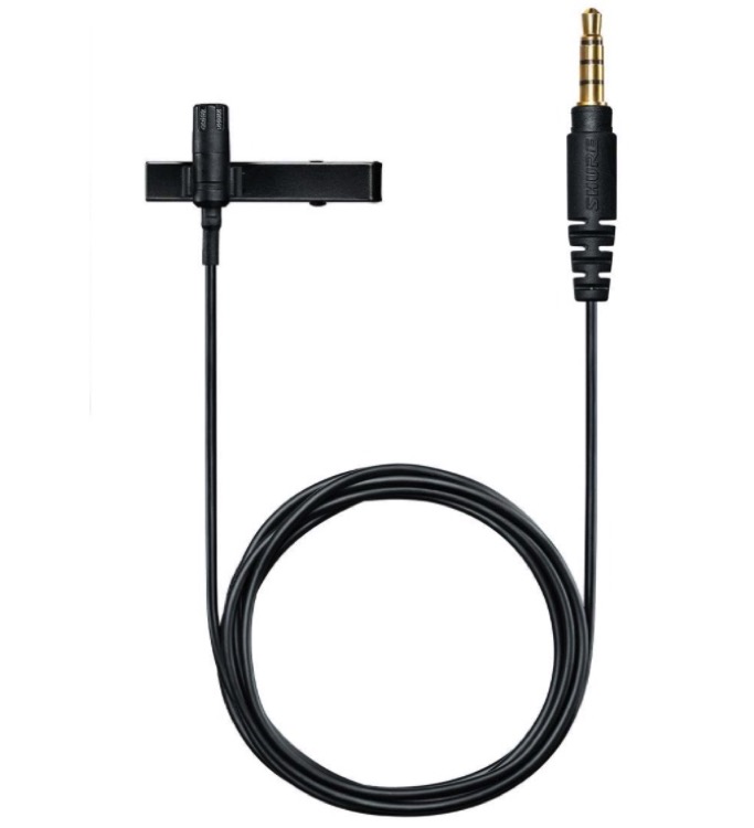 shure MVL lavalier microphone