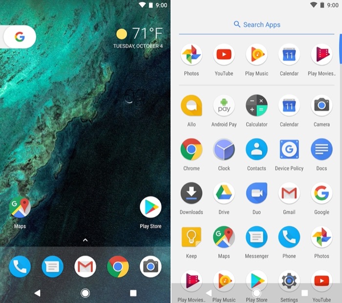 pixel launcher