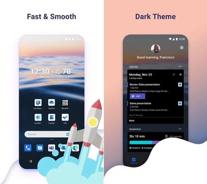 microsoft launcher