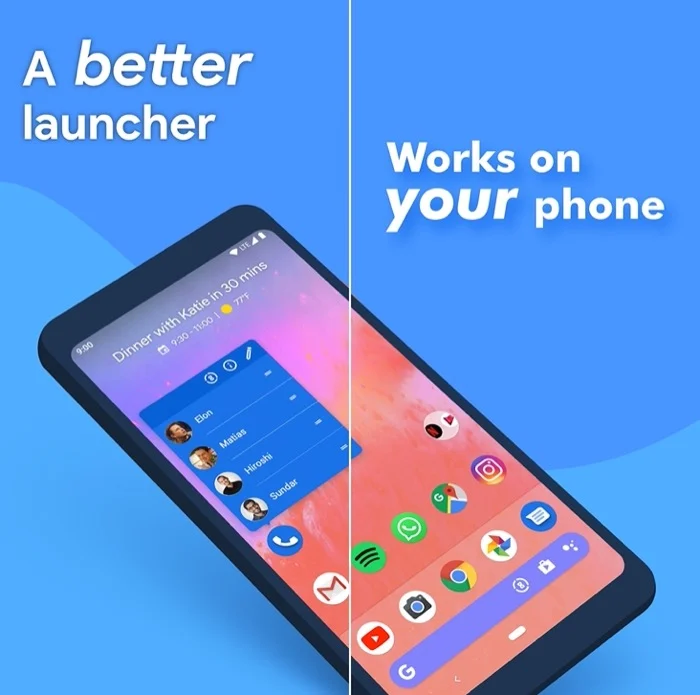 action launcher