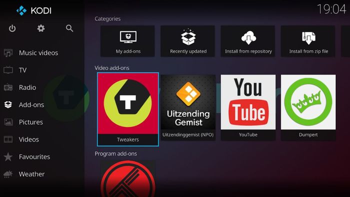 Kodi Google TV