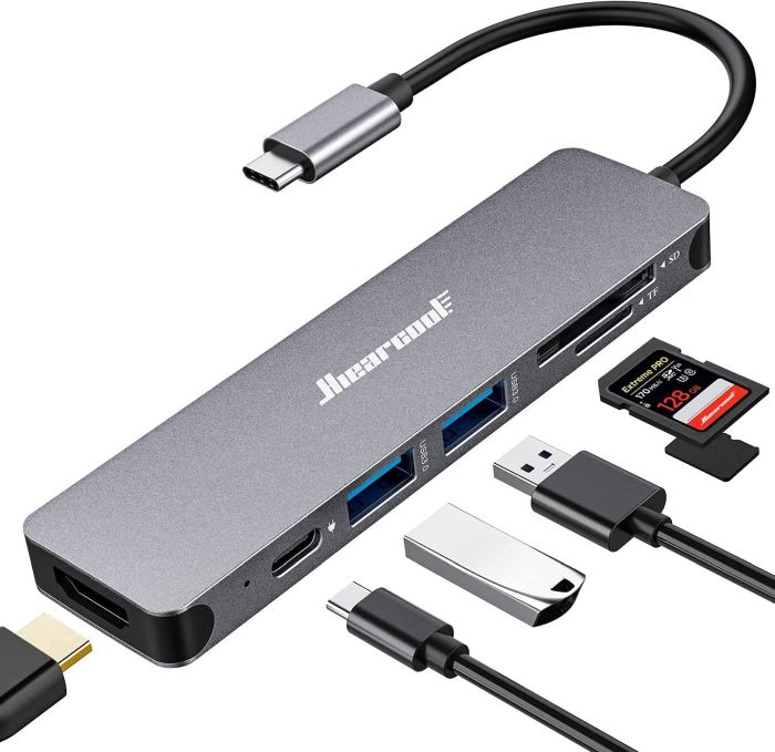 Heiarcool USB C hub