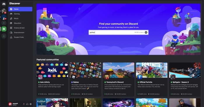 find Discord servers to join on Discord