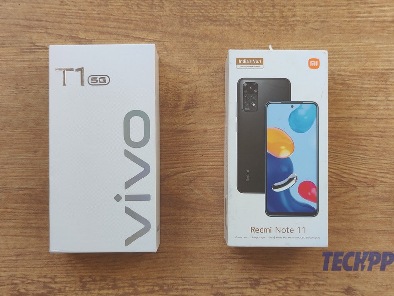 [Face Off] Vivo T1 vs Redmi Note 11 - redmi note 11 vs vivo t1 8