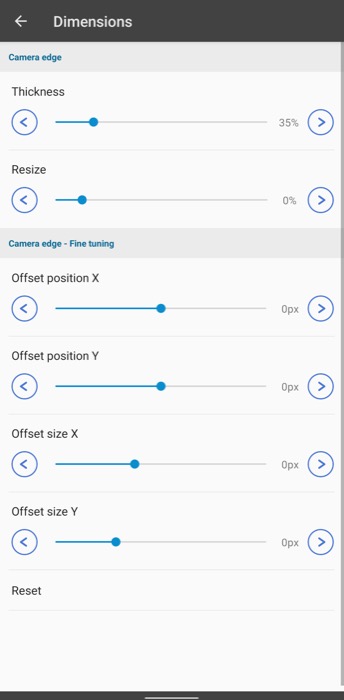 aodNotify change dimensions