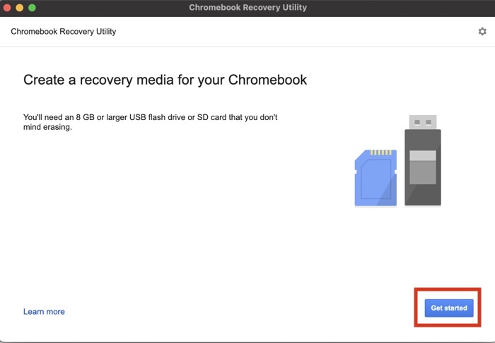 Get started Chrome OS Flex