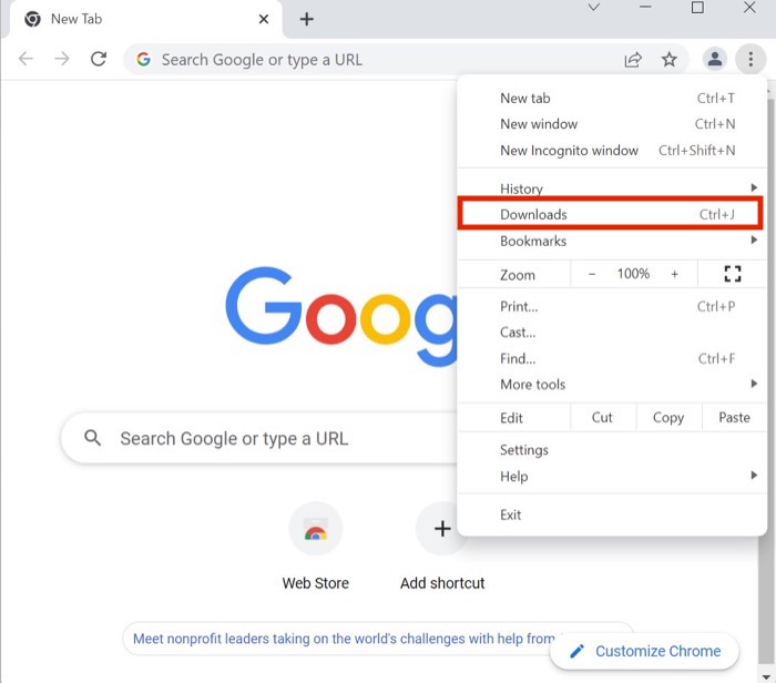 chrome download manager