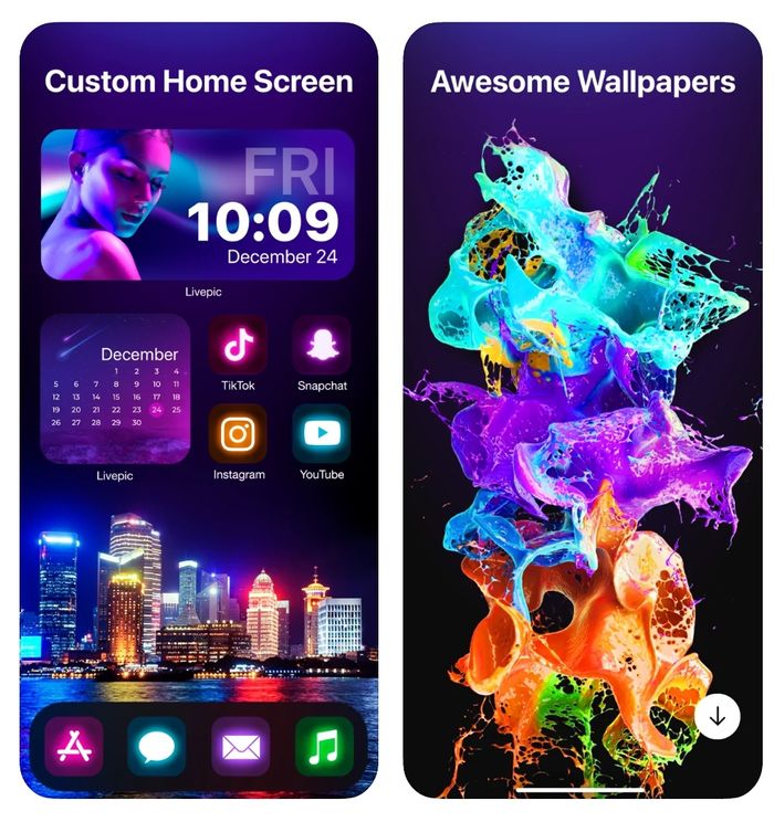 Live wallpaper apps for iPhone 