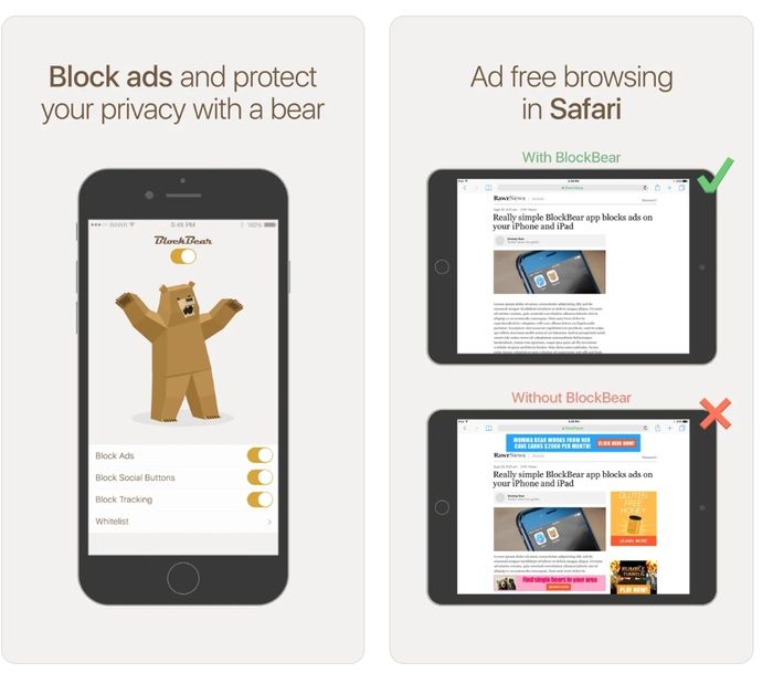 Free ad blocker for iPhone 