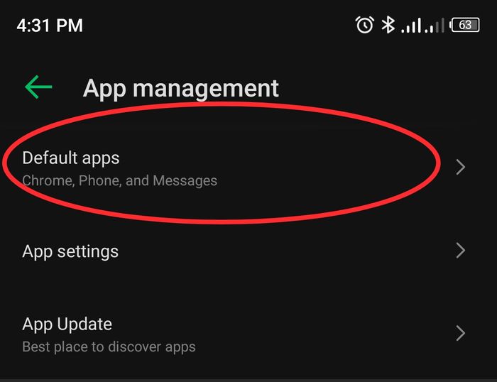 Android messaging app not working 