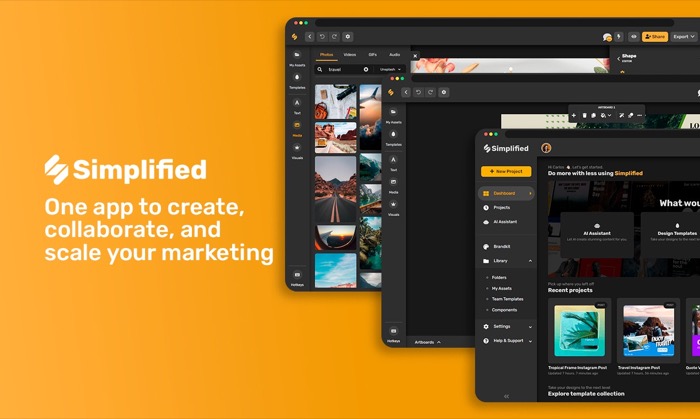 Simplified content design and marketing tool