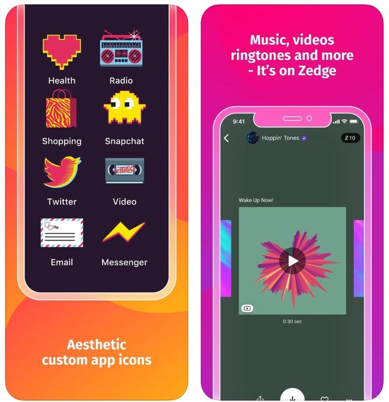 Zedge- iPhone ringtone apps