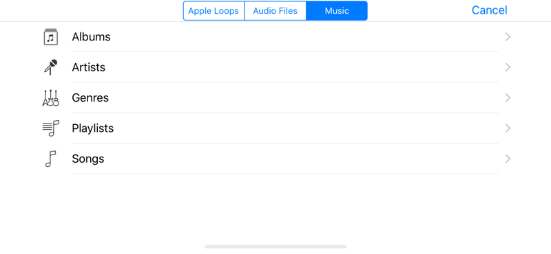 IPhone ringtone apps-Add music on GarageBand