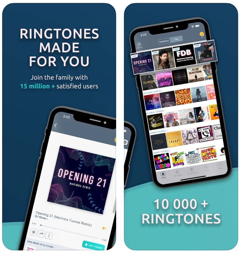 IPhone ringtone app TUUNES