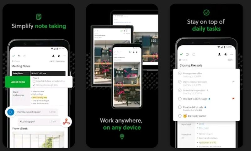 Android note taking app-Evernote