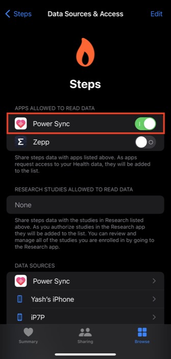 prevent data duplication in apple health