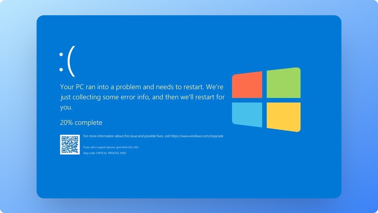 Your PC Ran Into a Problem and Needs to Restart