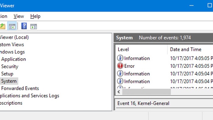 Your PC Ran Into a Problem and Needs to Restart [FIXED] - Windows Logs