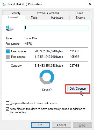 Disk-cleanup