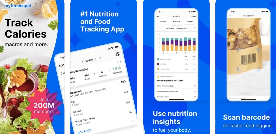 myfitnesspal calorie counter