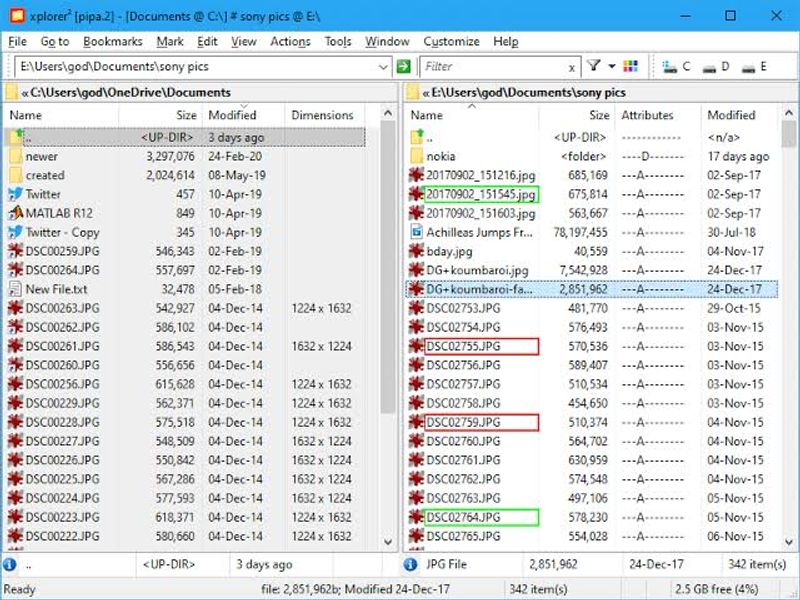 Xplorer² file manager