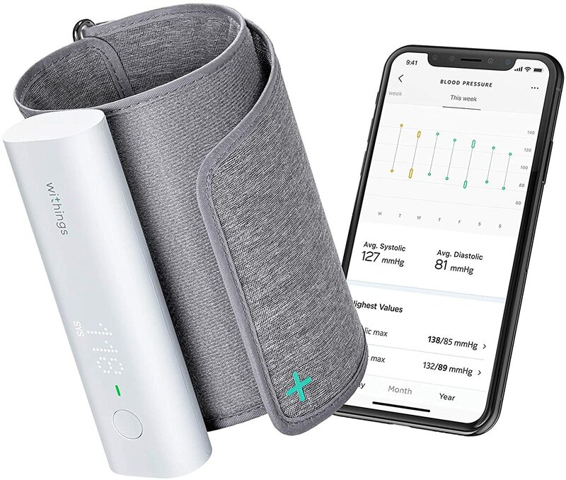 withings smart blood pressure monitor for home use