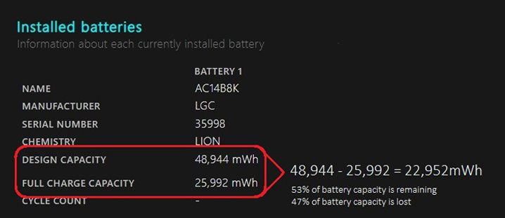 battery replacement check