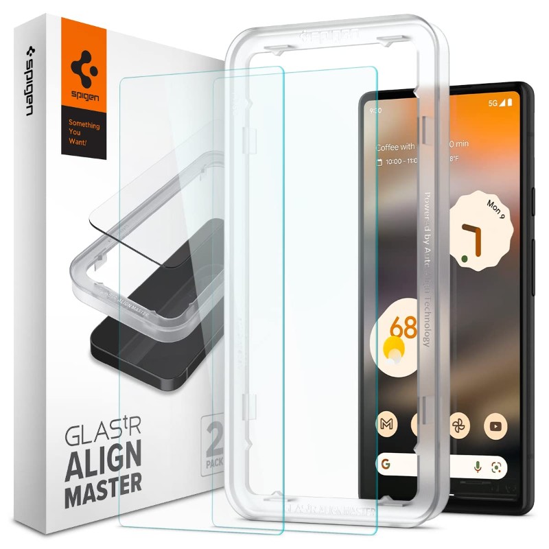 best screen protector google pixel 6a spigen 2