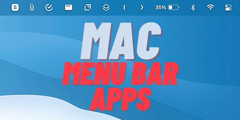 mac menu bar apps