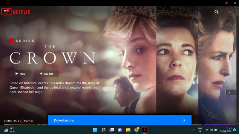 download movies and shows netflix Windows step 8