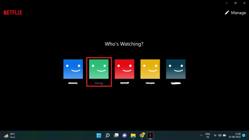 download movies and shows netflix Windows step 5