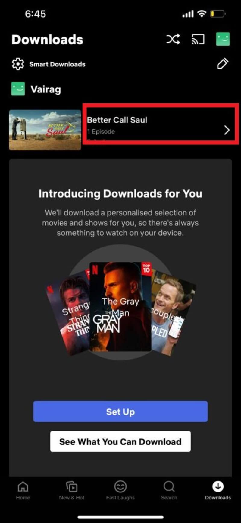 download movies and shows netflix iOS step 4