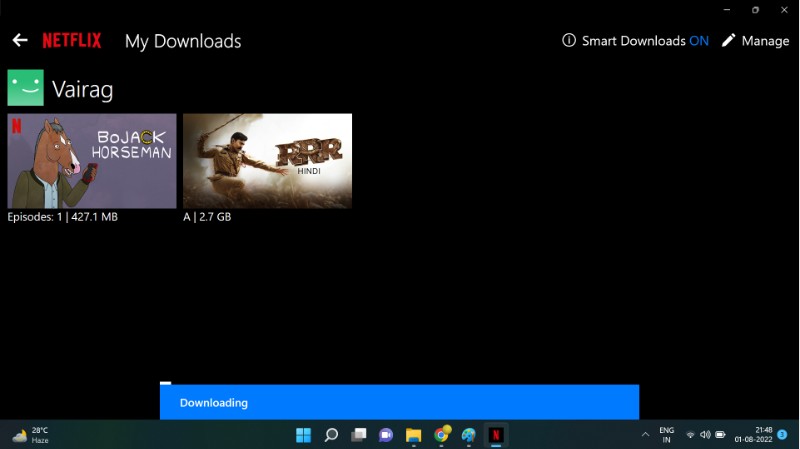 download movies and shows netflix Windows my downloads