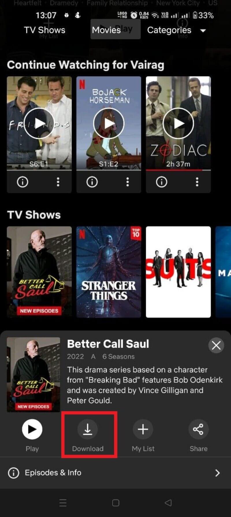 How to Download Netflix Movies and Shows on Any Platform [2022] - download movies and shows netflix android 3