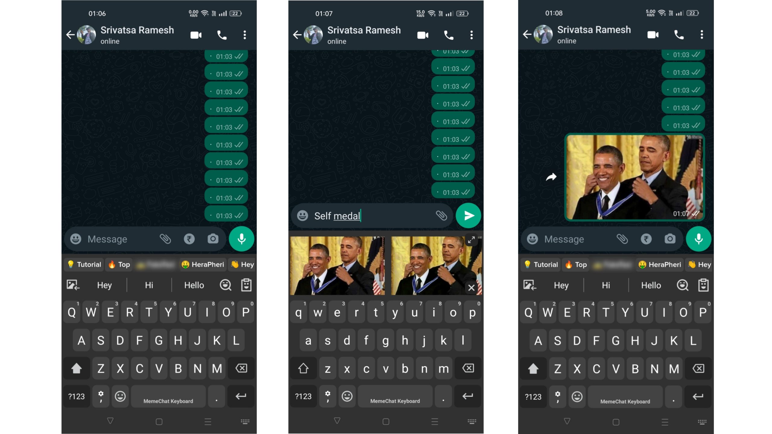 memechat keyboard app for android