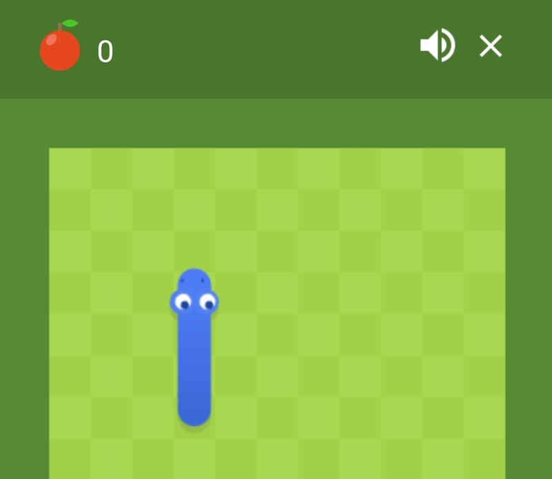 Secret Google games - Snake