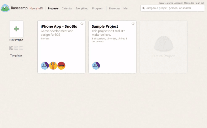Basecamp-Screenshot