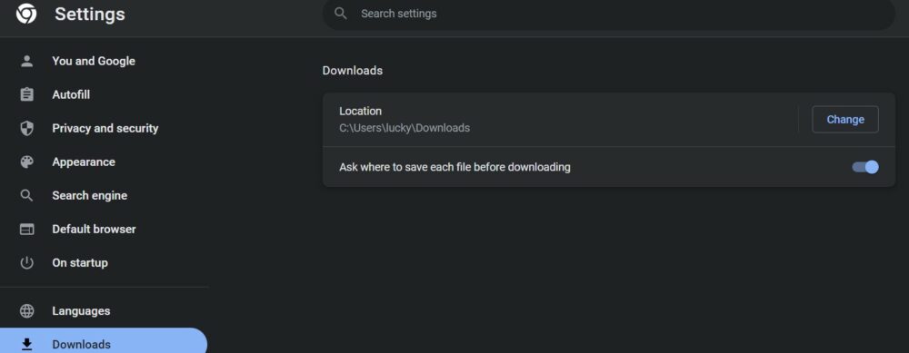 Google Chrome Windows Downloads