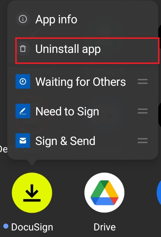 Uninstall Google Docs Add-On