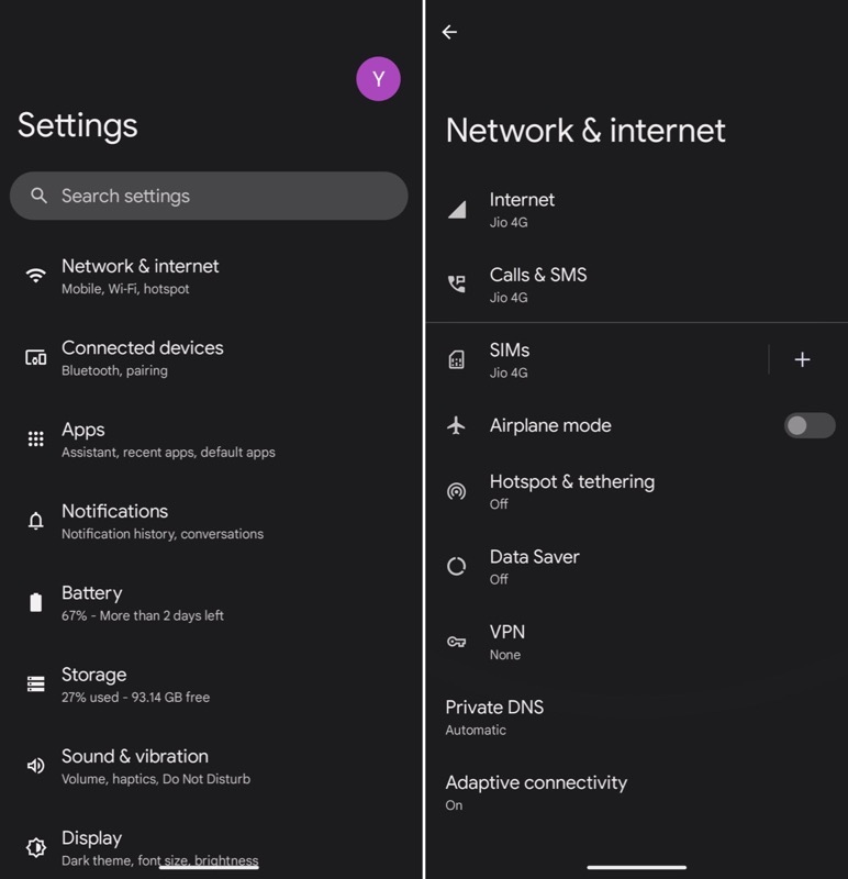 mobile hotspot settings on stock android