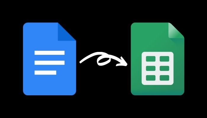 How to Import a Google Docs Document into Google Sheets - Import a Google Docs Document to Google Sheets