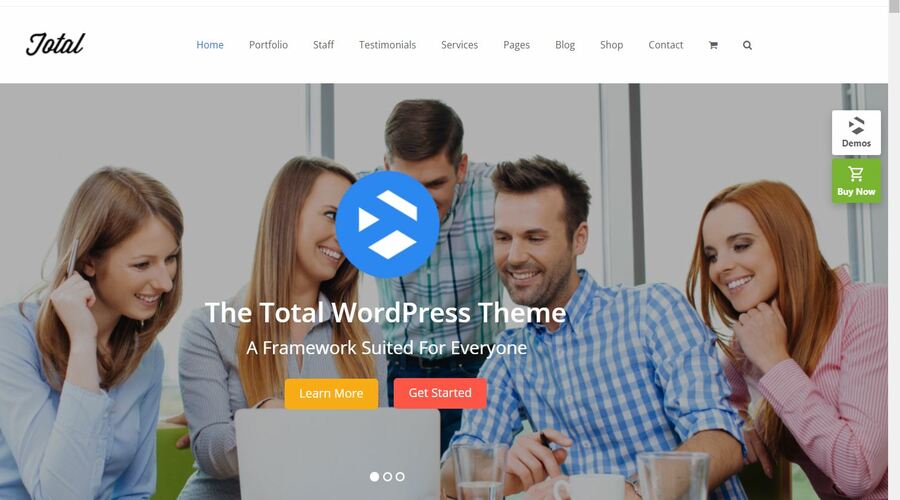 best wordpress ecommerce theme - total