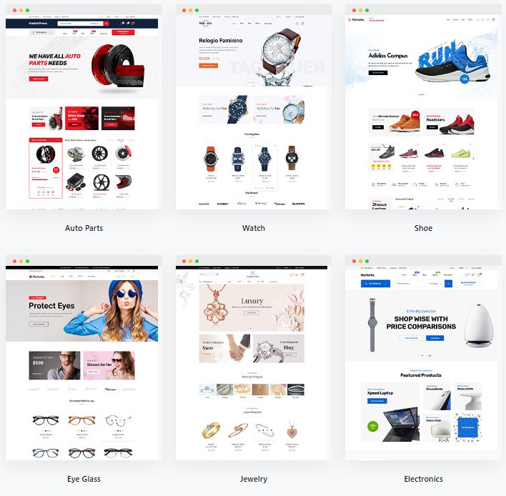 best theme for wordpress ecommerce - marketo