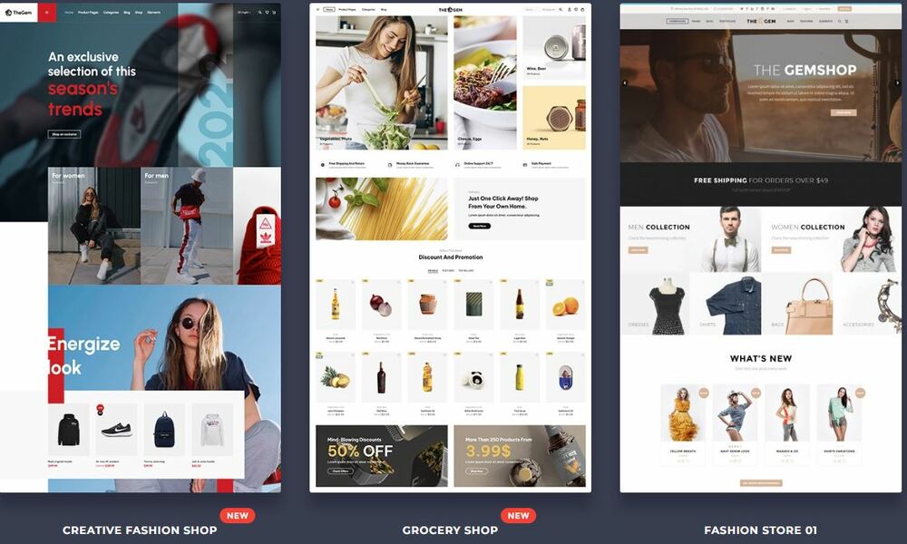 best wordpress ecommerce themes - thegem