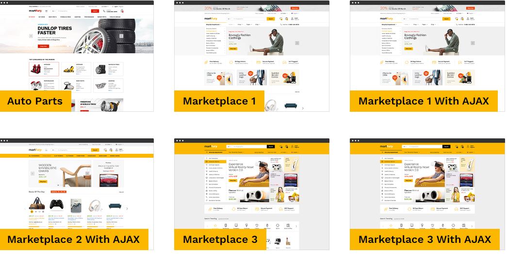 best wordpress ecommerce theme - martfury