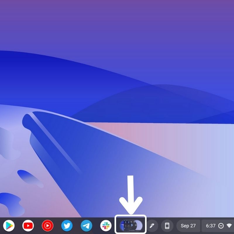 Preview of screenshots on ChromeOS