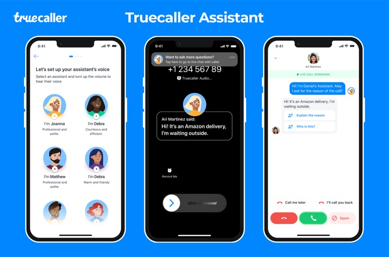 truecaller assistant on iphone