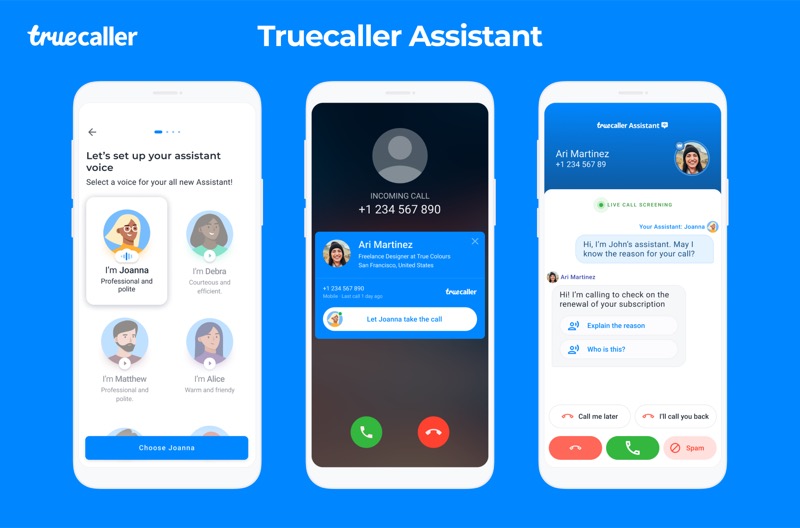 truecaller assistant on android